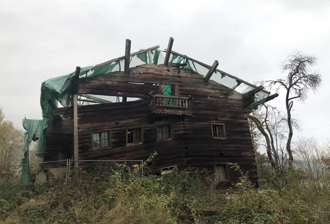 Jetzing-vorher1_2024 Denkmalgeschütztes Bauernhaus in Jetzing, Bayer. Wald