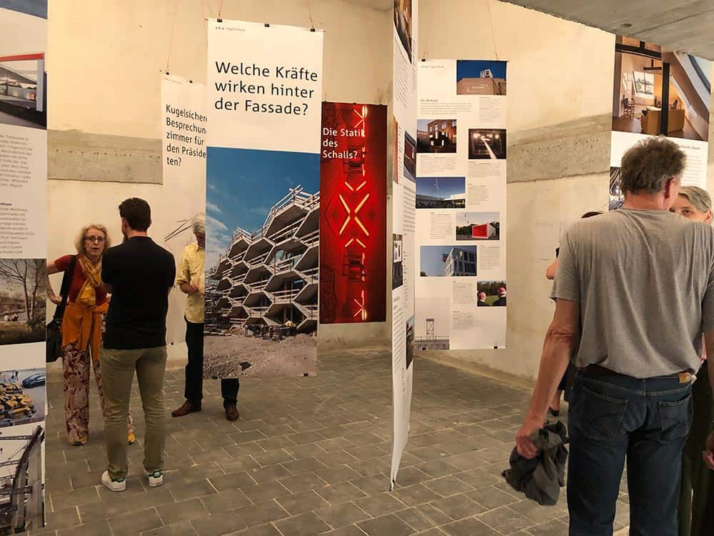Ausstellung a.k.a. ingenieure in der Architekturgalerie München